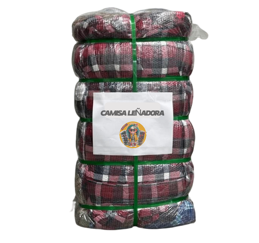 FARDO CAMISAS LEÑADORAS FRANELA PREMIUM 45KG